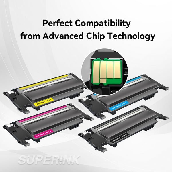 Compatible Samsung 407s Set Toner Cartridge By Superink Superinkca 0310