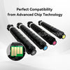 Compatible Canon GPR-55 Toner Cartridge Combo BK/C/M/Y By Superink