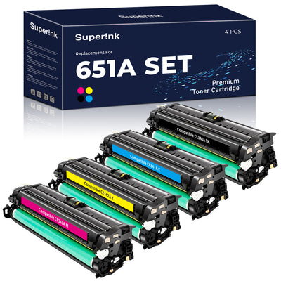 Remanufactured HP 651A SET