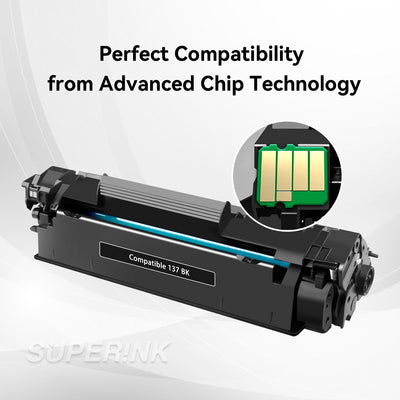 Compatible Canon 137 (9435B001) Toner Cartridge Black By Superink