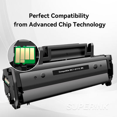 Compatible Samsung MLT-D111L Black Toner Cartridge By Superink