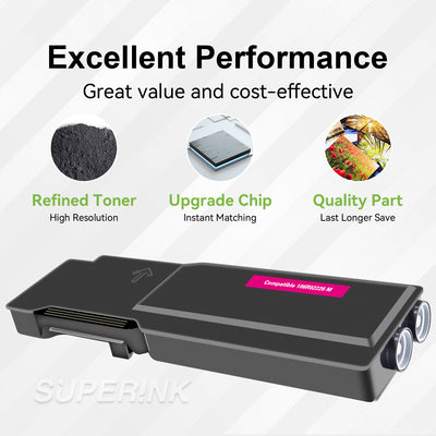 Compatible Xerox 6600 / 106R02226 Toner Cartridge Magenta By Superink