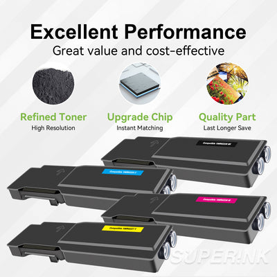 Compatible Xerox 6600 Toner Cartridge Combo High Yield By Superink