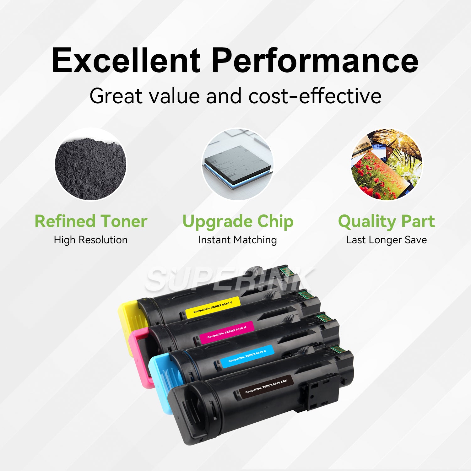 Compatible XEROX 6510 / 6515 Toner Combo By Superink - Superink.ca