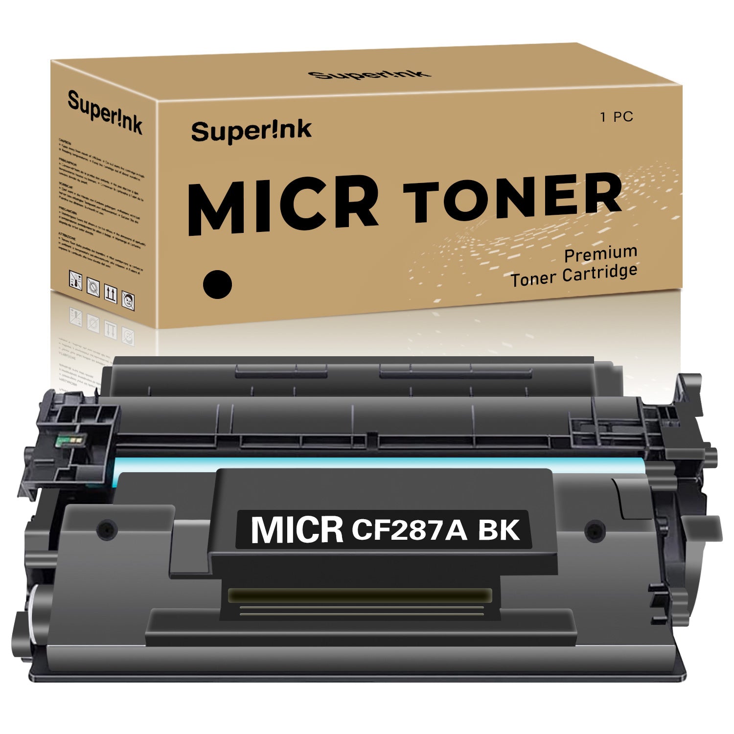 MICR HP CF287A / 87A Toner Cartridge Black By Superink - Superink.ca