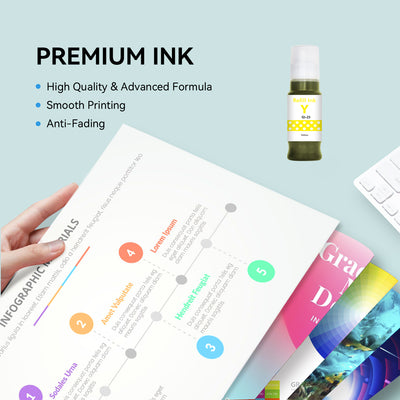 Compatible Canon GI-23 4687C001 Yellow Ink Bottle by Superink